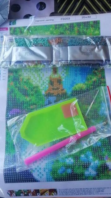 Diamond Painting Set - Boeddha 20x30cm / Diamant Schilderen  beschikbaar voor biedingen