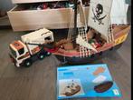 Playmobil oa Piratenschip & safarie jeep, Kinderen en Baby's, Speelgoed | Playmobil, Ophalen of Verzenden, Gebruikt, Los playmobil