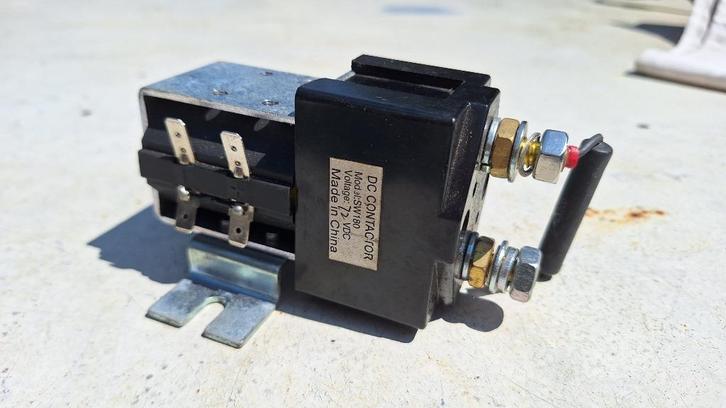 SW180 72 volt DC Contactor relais, Hobby en Vrije tijd, Elektronica-componenten, Gebruikt, Ophalen of Verzenden