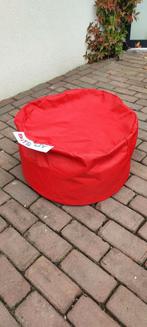Sit&Joy Zitzak - poef Rood 50 cm, Ophalen, Zo goed als nieuw, Rood, Zitzak