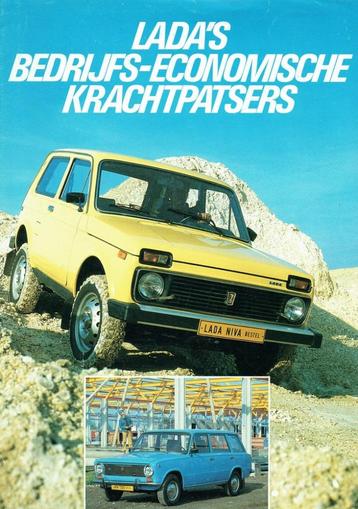 Folder Lada Bestelwagens (1200, 1300 & Niva - 1984) beschikbaar voor biedingen