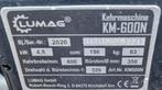 Veegmachine Lumag KM600 N, Tuin en Terras, Ophalen