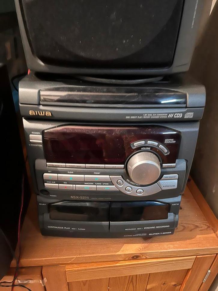 Radio CD Cassette Speler - Nostalgie!, Audio, Tv en Foto, Stereo-sets, Gebruikt, Cassettedeck, Overige merken, Microset, Ophalen