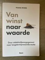Van Winst naar Waarde - Frank Peters, Ophalen, Nieuw, Management