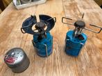 Campingaz branders + gasbus, Ophalen, Gebruikt