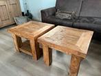 Leuke salon tafels 2 stuks, Ophalen, 50 tot 100 cm, 50 tot 75 cm, Vierkant