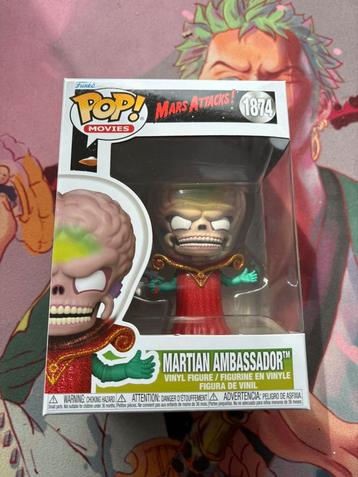 Funko Pop! Mars Attacks! Martian Ambassador #1874 beschikbaar voor biedingen