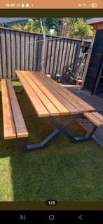 *nieuwe* picknicktafel, Ophalen, Zo goed als nieuw, Rechthoekig