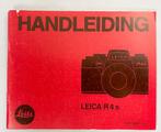 handleiding Leica R4s, Audio, Tv en Foto, Spiegelreflex, Ophalen of Verzenden, Leica, Zo goed als nieuw