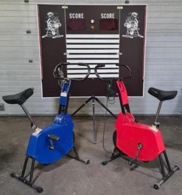 40 sec. Fietsenrace. Compact op te slaan, makkelijke opbouw beschikbaar voor biedingen