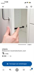 Ikea Utrusta Blokkeerstuk/Kinderslot - 3 Zakjes Nieuw, Ophalen of Verzenden, Nieuw