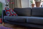 IKEA Karlstad 2,5-zits bank – antraciet wol (vintage model), Ophalen, Overige materialen, Gebruikt, Tweepersoons