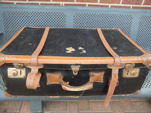 oude reiskoffer, Antiek en Kunst, Curiosa en Brocante, Ophalen of Verzenden