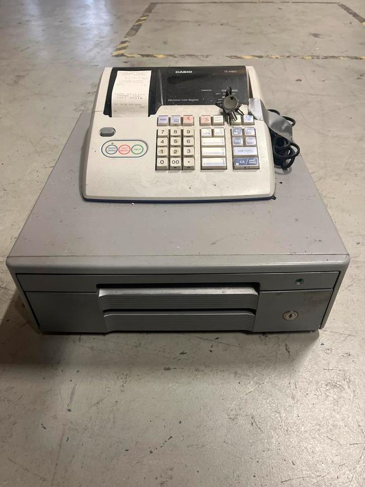 Casio TE-M80 Kassa - Betrouwbare Kassasysteem, Verzamelen, Elektronische Apparatuur, Ophalen of Verzenden