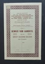 Houthandel J. Pleines en de firma Gebrs.Verbeek - Zeist, Verzenden, 1920 tot 1950, Aandeel