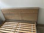 Steigerhouten bed, Huis en Inrichting, Slaapkamer | Bedden, Ophalen, Gebruikt, Bruin, Steigerhout