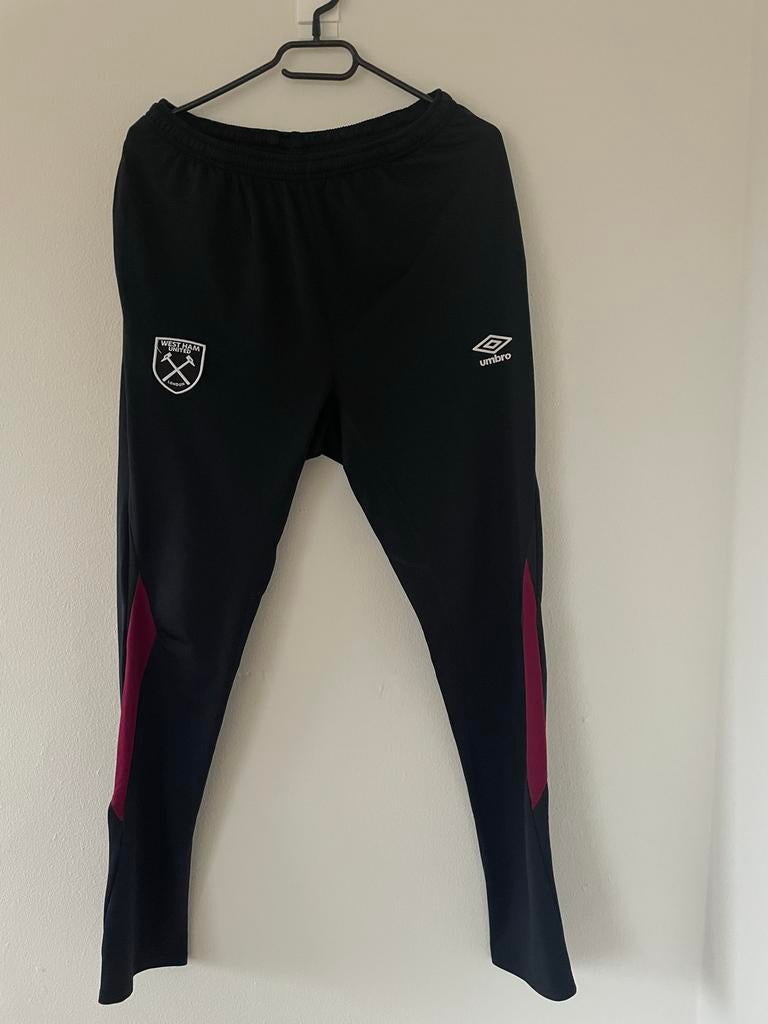 West Ham Trainingsbroek 2018/19 - Maat M, Kleding | Heren, Ophalen of Verzenden, Zo goed als nieuw, Maat 48/50 (M), Zwart