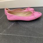 Roze ballerina’s leer Paul Noyen  mt 41, Ophalen, Ballerina's, Zo goed als nieuw, Roze