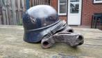 Duitse M40 beaded helm, Verzamelen, Ophalen of Verzenden, Landmacht, Duitsland, Helm of Baret