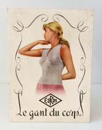 Oud reclamebord display reclame onderkleding B, Verzenden