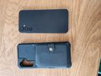 Samsung galaxy a14 zwart met hoesje en portemonnee, Telecommunicatie, Mobiele telefoons | Samsung, Ophalen, Zwart, Touchscreen