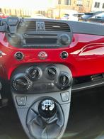 Fiat 500 1.2 C 2008 Rood|APK|AIRCO|EL.RAMEN|USB|D.RIEM VV, Auto's, Fiat, Voorwielaandrijving, 4 cilinders, 840 kg, 4 stoelen