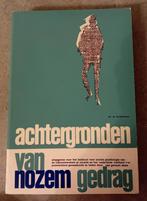 Achtergronden van nozemgedrag, W. Buikhuizen, Ophalen of Verzenden, 20e eeuw of later, Zo goed als nieuw
