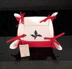 NIEUW BROODMAND / HULSTTAK KERSTBROODMAND 20 x20 cm, Overige materialen, Mand, Vierkant, Nieuw
