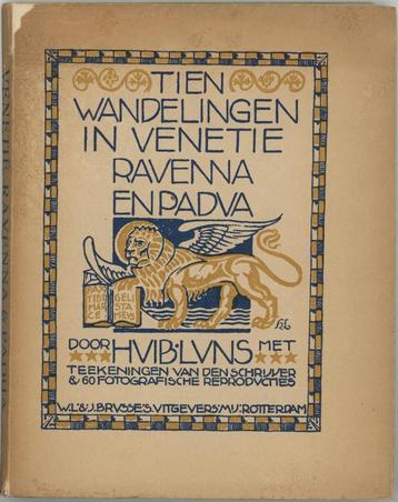 10 wandelingen in Venetië, Ravenna en Padva 1929 beschikbaar voor biedingen