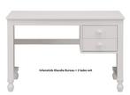 OPRUIMING Infanskids Klaudia Bureau + 2 lades wit NIEUW, Huis en Inrichting, Bureaus, Ophalen, Nieuw, K, Bureau