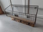 Kapstok metaal/hout van Kitchen Trend, Ophalen, Zo goed als nieuw, Wandkapstok, Minder dan 100 cm