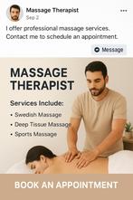 Professional Male Massage Therapist, Ophalen of Verzenden