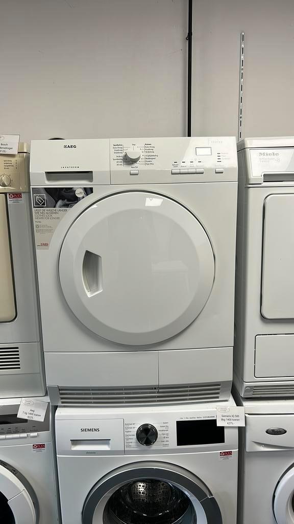 Aeg 7kg condensdroger incl Garantie&Bezorgen, Witgoed en Apparatuur, Wasdrogers, Zo goed als nieuw, Condens, Voorlader, 6 tot 8 kg