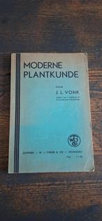 Moderne Plantkunde - J.L. Vonk (1934), Ophalen of Verzenden, Gelezen, Overige onderwerpen, J.L. Vonk