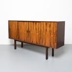 Vintage Deens dressoir in palissander hout, Gebruikt, 150 tot 200 cm, Eikenhout, Ophalen of Verzenden