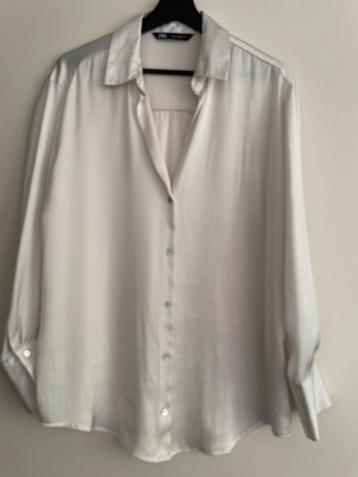 Satijnen blouse van Zara S beschikbaar voor biedingen