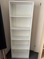 Witte boekenkast met planken, Huis en Inrichting, Kasten | Boekenkasten, Ophalen, Gebruikt, 50 tot 100 cm, 150 tot 200 cm