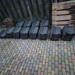 OVH dakpannen 140 stuks, blauw gesmoord, Doe-het-zelf en Verbouw, Dakpannen en Dakbedekking, Steen of Klei, Nieuw, Ophalen of Verzenden