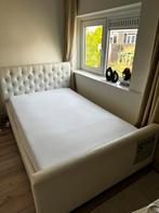 Boxspring, Huis en Inrichting, Slaapkamer | Boxsprings, 140 cm, 220 cm, Wit, Ophalen