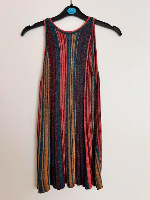 Gestreepte top lurex zara, Kleding | Dames, Tops, Zo goed als nieuw, Maat 38/40 (M), Overige kleuren, Korte mouw, Ophalen of Verzenden