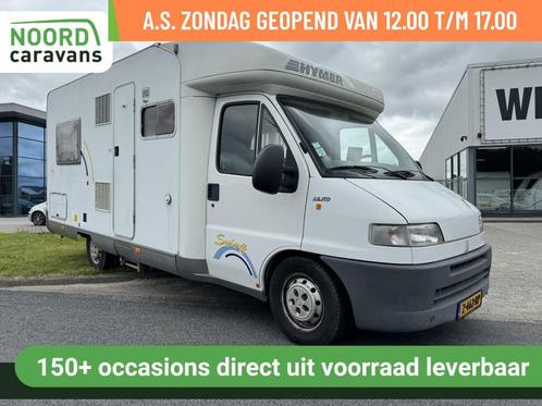 Hymer TS/TSS 625, FIAT 2.8 JTD, MEENEEMPRIJS ! apk 06-2026, Caravans en Kamperen, Campers, Bedrijf, tot en met 4, Half-integraal