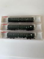 Modeltrein Fleischmann wagons 8127, 8128, 8129, Gelijkstroom, Fleischmann, Wagon, Ophalen of Verzenden