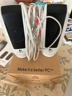 Logitech S120 Speakers - nieuw!, Computers en Software, Pc speakers, Ophalen of Verzenden, Zo goed als nieuw, Audiokanaal 2