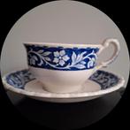 Elysian by Grindley England kop en schotel, blauw crème, Ophalen of Verzenden