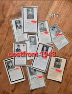 10X duitse ww2 bidprentjes 1943 / deathcards / Sterbebild -2, Ophalen of Verzenden, Bidprentje