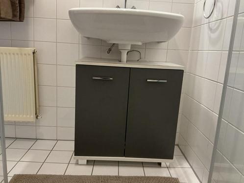 Badkamer meubel en scheerspiegel met ingebouwde lampen en st, Huis en Inrichting, Badkamer | Badkamermeubels, Gebruikt, Spiegelkast