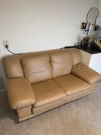 Te koop lederen tweezits bank, Huis en Inrichting, Ophalen, 100 tot 125 cm, 150 tot 200 cm, Tweepersoons
