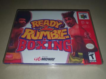 Ready 2 Rumble Boxing N64 Game Case beschikbaar voor biedingen