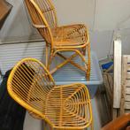 Rotan stoelen in erg goede staat, Ophalen, Gebruikt, Twee, Bruin