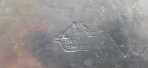 Bangma Tinn Pewter Schaal - Vintage Handgemaakt, Antiek en Kunst, Antiek | Tin, Ophalen of Verzenden